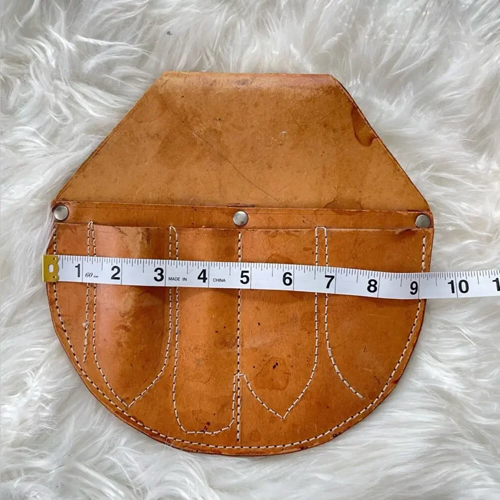 Vintage | Leather Craftsman Top Grain Tool Pouch Knife Holder Belt Attachment